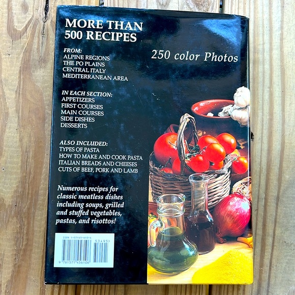 The Encyclopedia Of Italian Cooking HC/DJ Book EXC - Picture 2 of 16